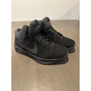 Nike Air Visi Pro 6 Black Suede Basketball Shoes 749168-003 Mens Size 10